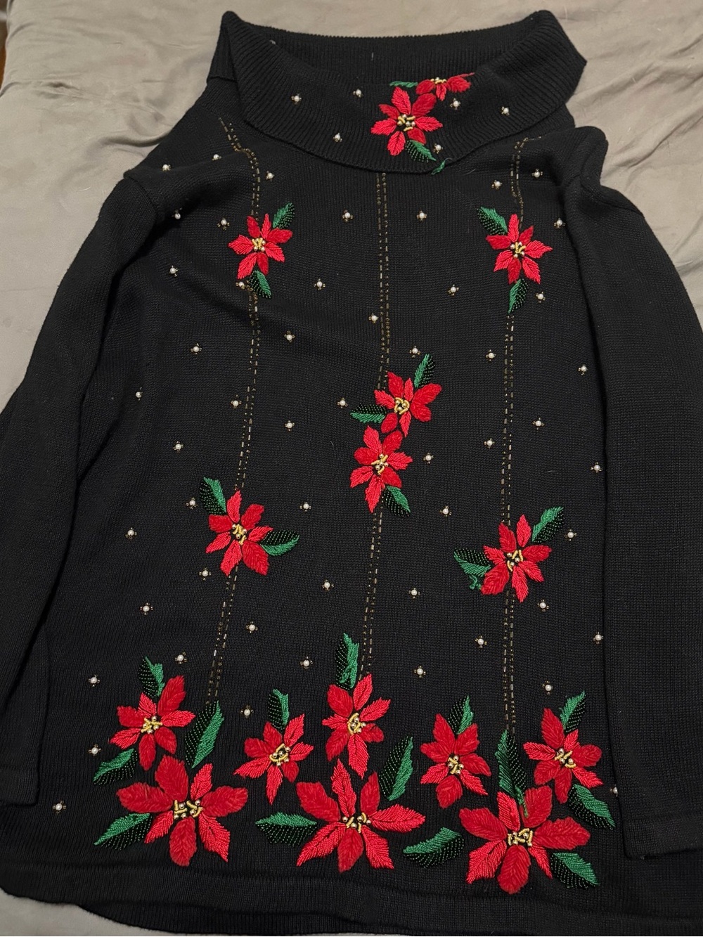 Victoria Jones Christmas sweater